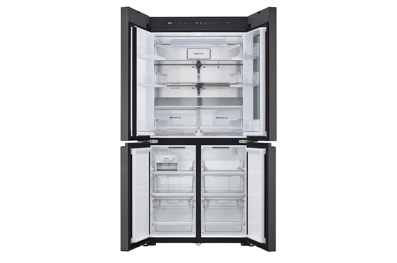 LG InstaView mit MoodUP®️ Multi-Door | Eingebauter Lautsprecher | Total No Frost | GMV960NNME, GMV960NNME