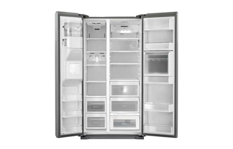 LG Side-by-Side mit 538 Liter Nutzinhalt, Opti-Temp Zone und 0° Zone, GS-5162AVEV