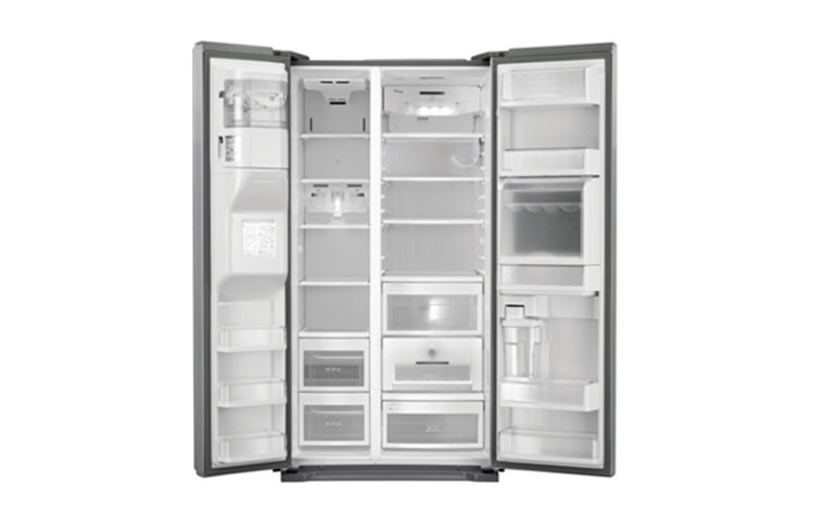 LG Side-by-Side | 538l Nutzinhalt | Edelstahl-Front | kein Festwasseranschluss, GS5162AELZ
