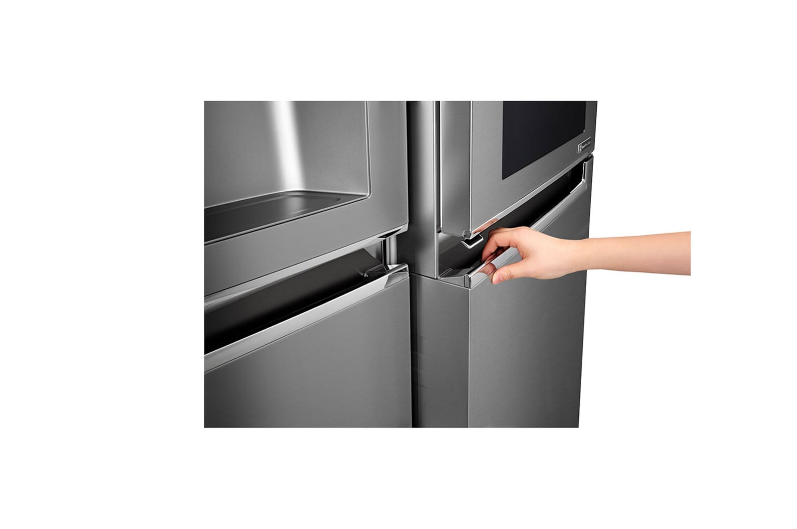 LG Side-by-Side InstaView Door-in-Door™ | Steel, GSI961PZAZ