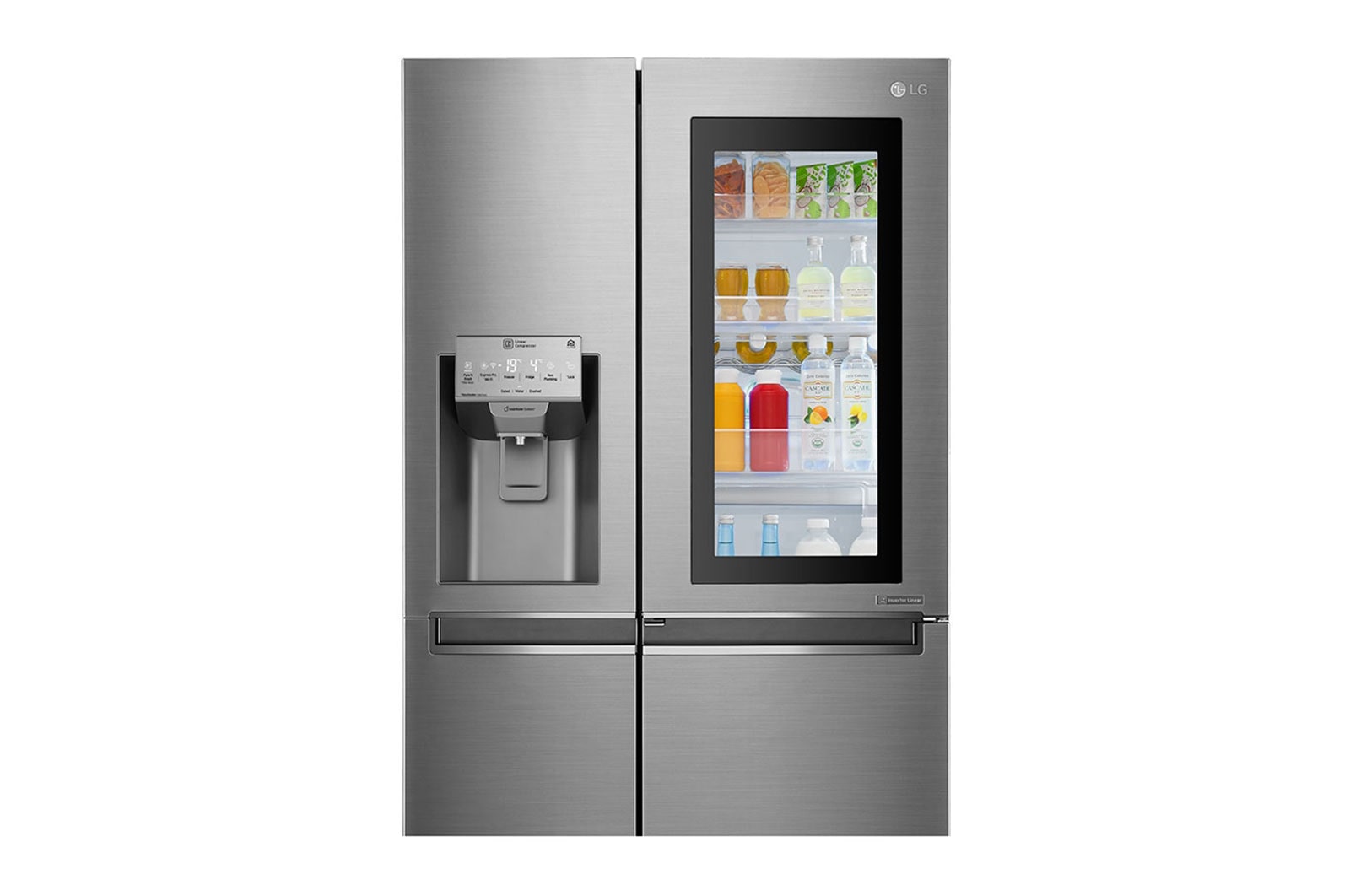 LG Side-by-Side InstaView Door-in-Door™ | Steel, GSI961PZAZ