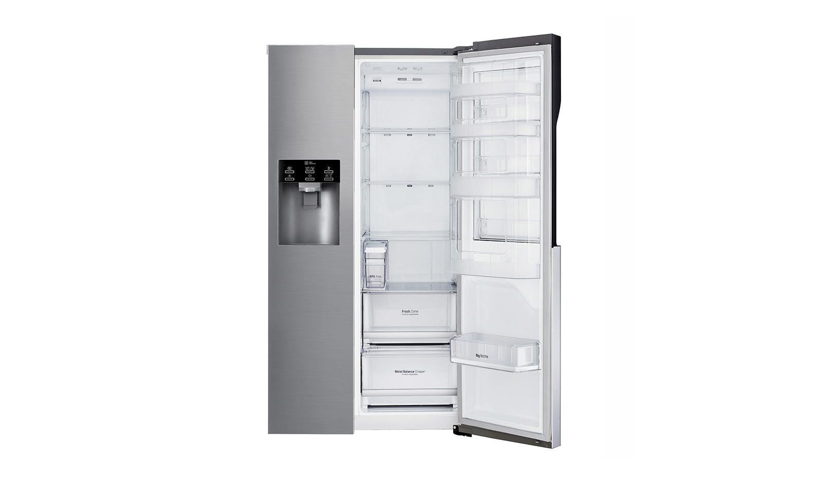LG Side-by-Side mit Door-in-Door™ und Total No Frost, GSJ561PZUZ