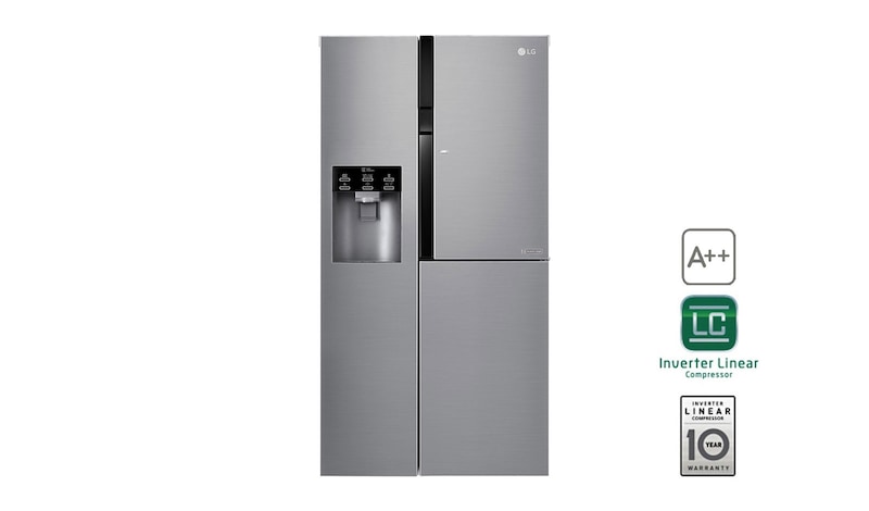 LG Side-by-Side mit Door-in-Door™ und Total No Frost, GSJ561PZUZ