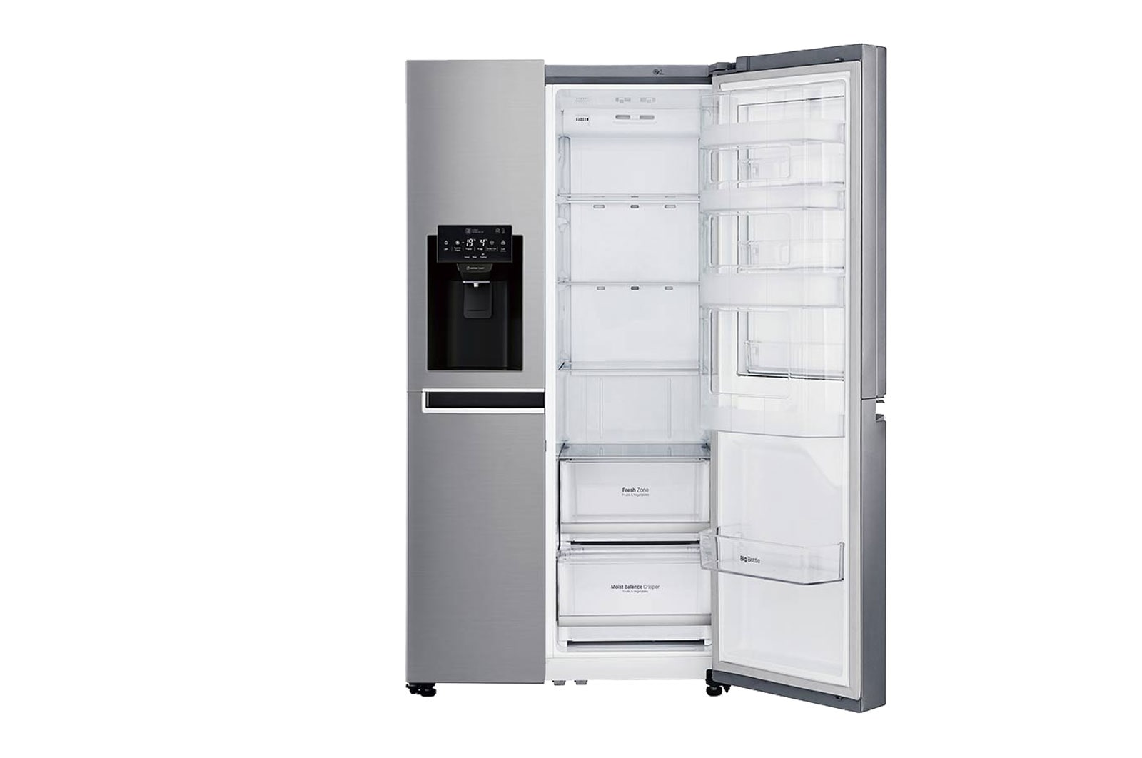 LG Side-by-Side mit mit Door-in-Door™ und 600 Litern Kapazität , GSJ760PZUZ