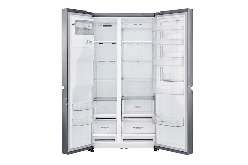 LG Side-by-Side mit mit Door-in-Door™ und 600 Litern Kapazität , GSJ760PZUZ