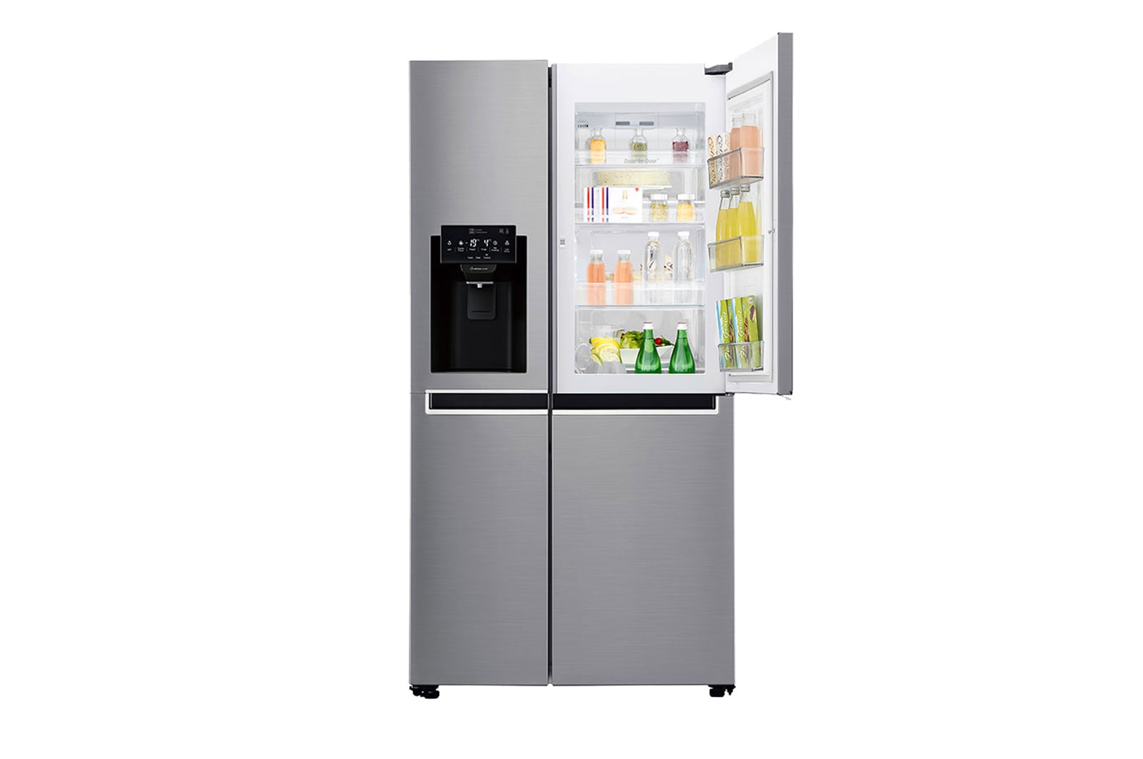 LG Side-by-Side mit mit Door-in-Door™ und 600 Litern Kapazität , GSJ760PZUZ