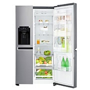 LG Side-by-Side mit mit Door-in-Door™ und 600 Litern Kapazität , GSJ760PZUZ