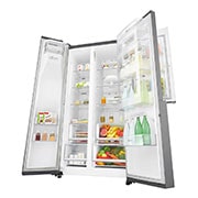 LG Side-by-Side mit mit Door-in-Door™ und 600 Litern Kapazität , GSJ760PZUZ