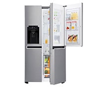 LG Side-by-Side mit mit Door-in-Door™ und 600 Litern Kapazität , GSJ760PZUZ
