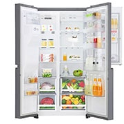 LG Side-by-Side mit mit Door-in-Door™ und 600 Litern Kapazität , GSJ760PZUZ