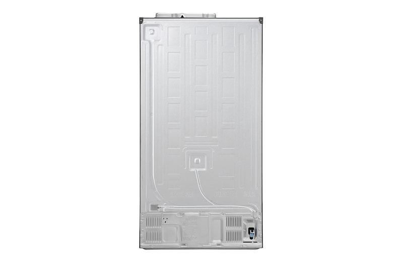 LG Side-by-Side mit mit Eis-, Crushed Ice- und Wasserspender | Total No Frost | Kein Festwasseranschluss | 627 L Kapazität , GSJ760PZZE