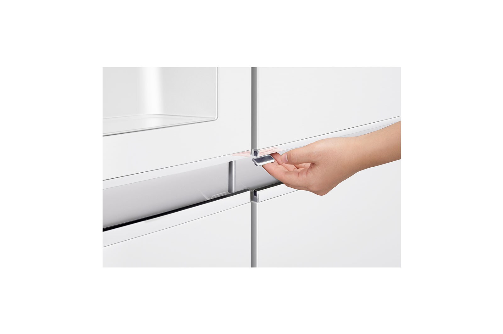 LG Side-by-Side mit Eis-, Crushed Ice- und Wasserspender | 625 L Kapazität | Total No Frost | kein Festwasseranschluss notwendig | LG GSJ761SWZE, GSJ761SWZE