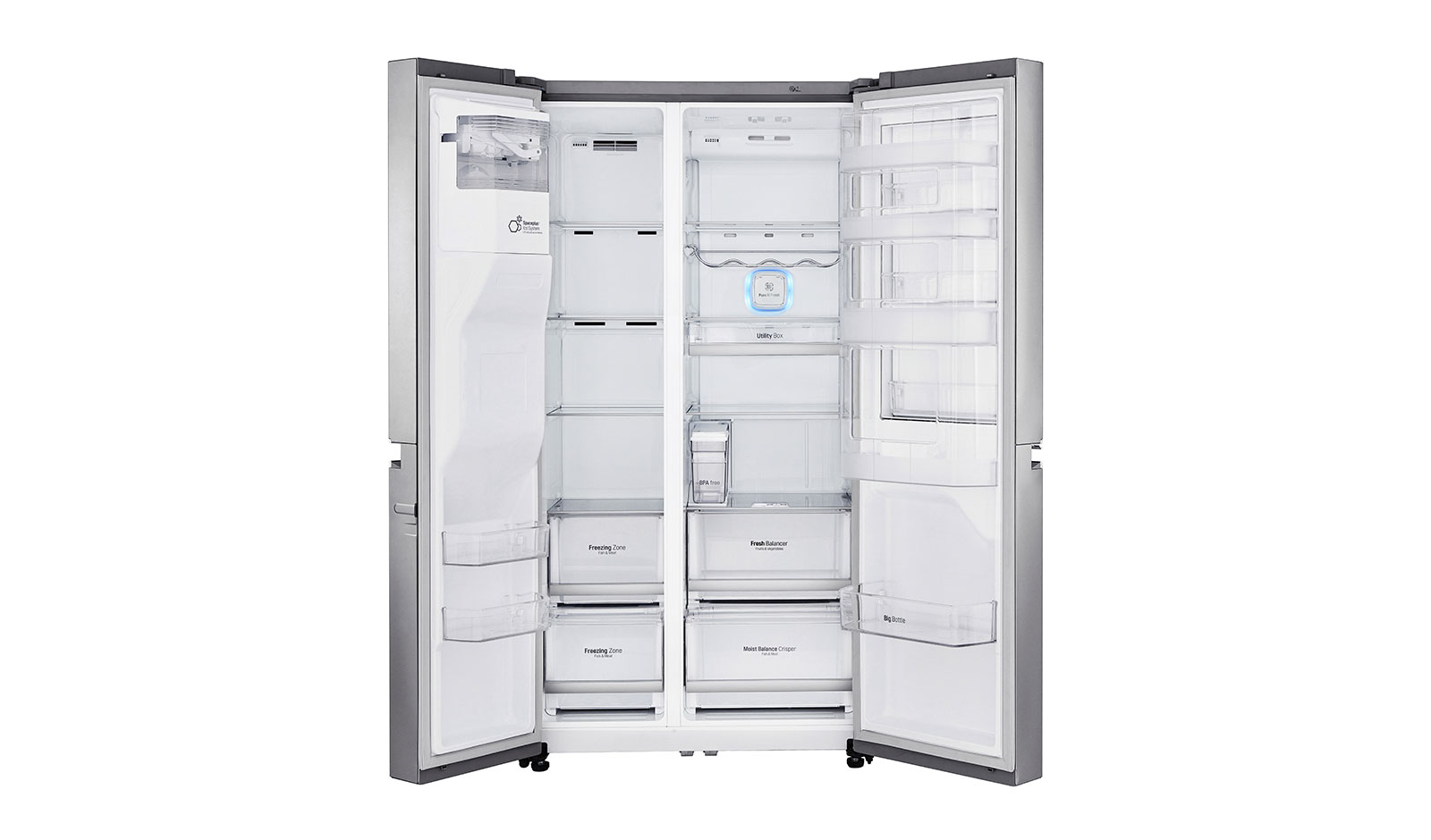 LG Side-by-Side mit Door-in-Door™ und Fresh Balancer, GSJ961NEAZ