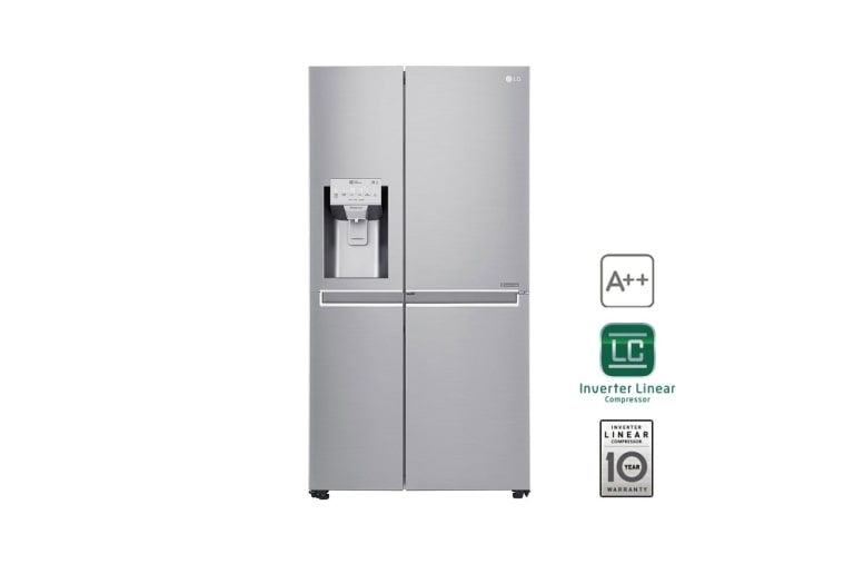 Vorderansicht von Side-by-Side mit Door-in-Door™ und Fresh Balancer GSJ961NEAZ