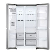 LG Side-by-Side mit Door-in-Door ™ |  Eis-, Crushed Ice- und Wasserspender  | 635 Liter Kapazität | Festwasseranschluss  | LG GSJV70PZTE, GSJV70PZTE
