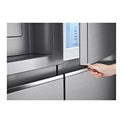 LG Side-by-Side mit Door-in-Door ™ |  Eis-, Crushed Ice- und Wasserspender  | 635 Liter Kapazität | Festwasseranschluss  | LG GSJV70PZTE, GSJV70PZTE