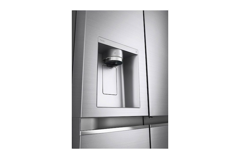 LG Side-by-Side mit Door-in-Door ™ |  Eis-, Crushed Ice- und Wasserspender  | 635 Liter Kapazität | Festwasseranschluss  | LG GSJV70PZTE, GSJV70PZTE
