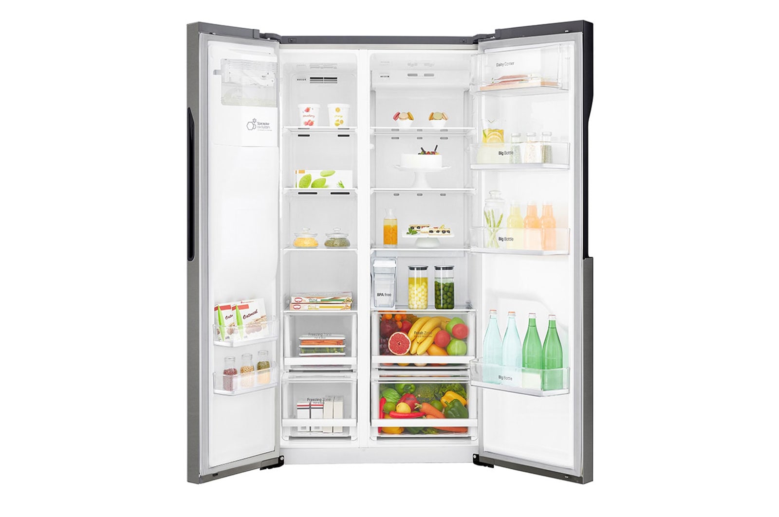 LG Side-by-Side mit Total No Frost, GSL361ICEV