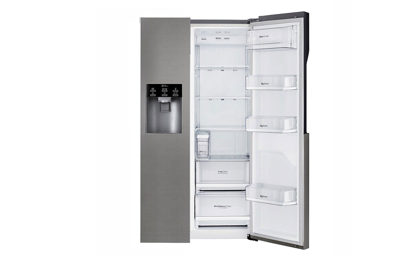 LG Side-by-Side mit Total No Frost, GSL361ICEV