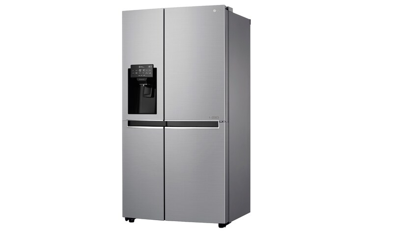 LG Side-by-Side, Total No Frost, NFC, kein Festwasseranschluss notwendig, GSL461ICEZ