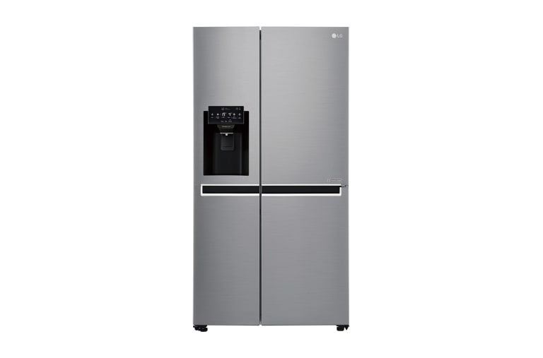 Vorderansicht von Side-by-Side, Total No Frost, NFC, kein Festwasseranschluss notwendig GSL461ICEZ