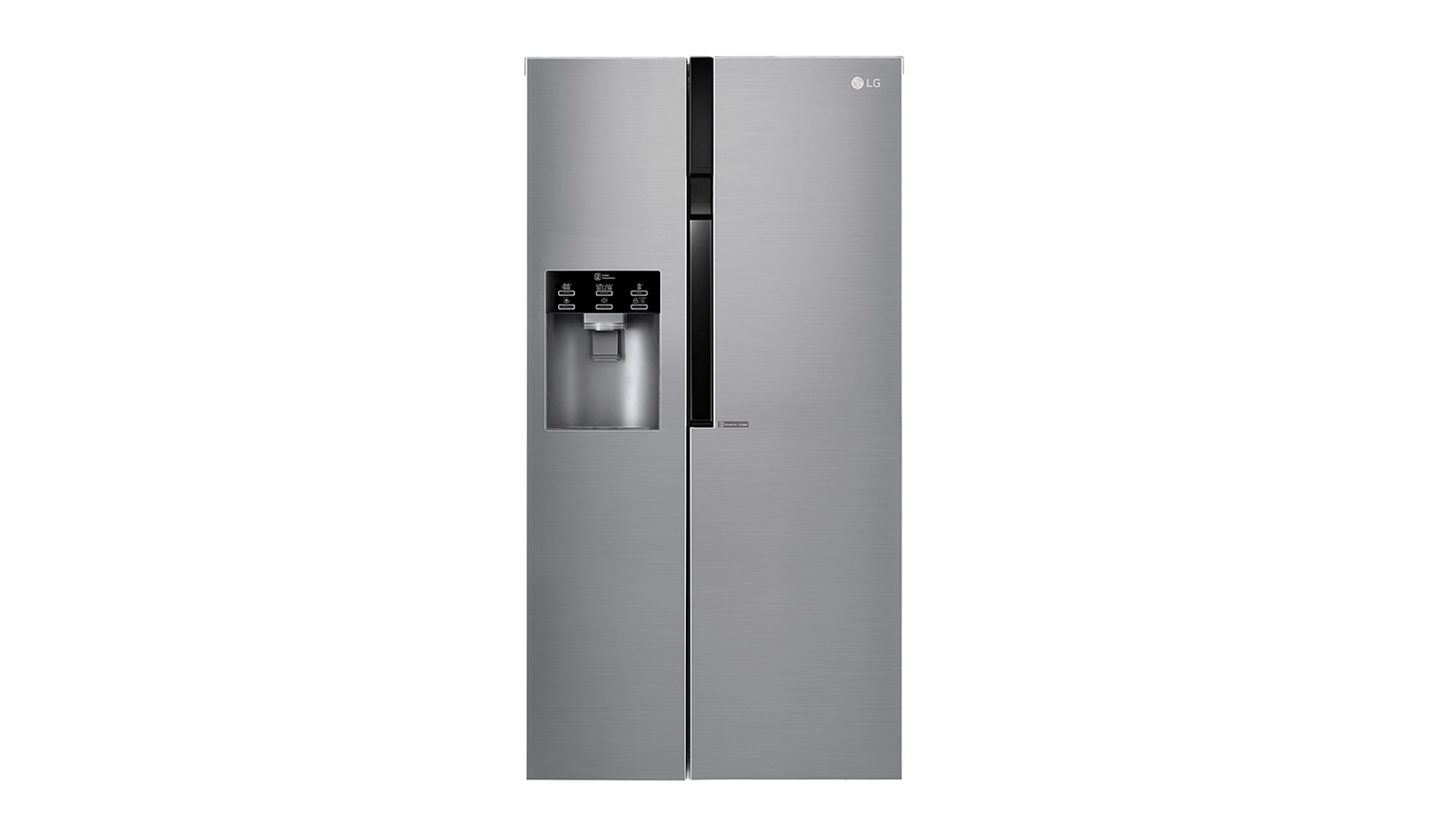 Vorderansicht von A&#43;&#43; Side-by-Side mit Eis-, Crushed Ice- und Wasserspender und Total No Frost GSL561PZUZ