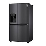 LG Side-by-Side mit Eis-, Crushed Ice- und Wasserspender | 625 L Kapazität | Total No Frost | kein Festwasseranschluss notwendig | LG GSL761MCZE, GSL761MCZE