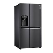 LG Side-by-Side mit Eis-, Crushed Ice- und Wasserspender | 625 L Kapazität | Total No Frost | kein Festwasseranschluss notwendig | LG GSL761MCZE, GSL761MCZE
