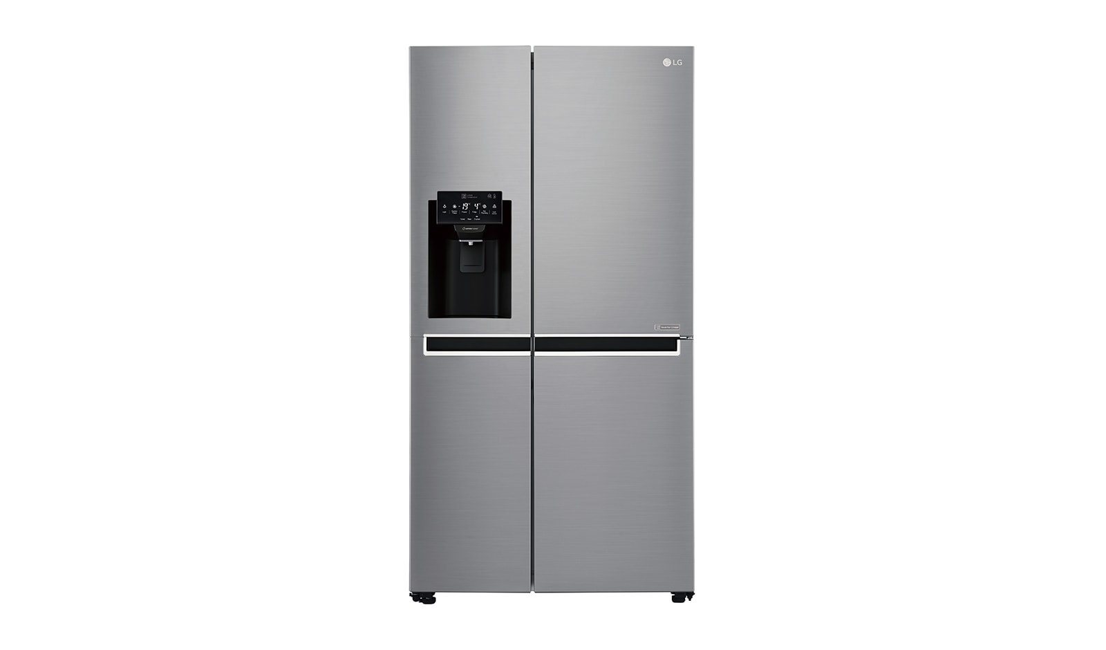 Vorderansicht von Side-by-Side mit Door-in-Door™ und Total No Frost GSL761PZUZ