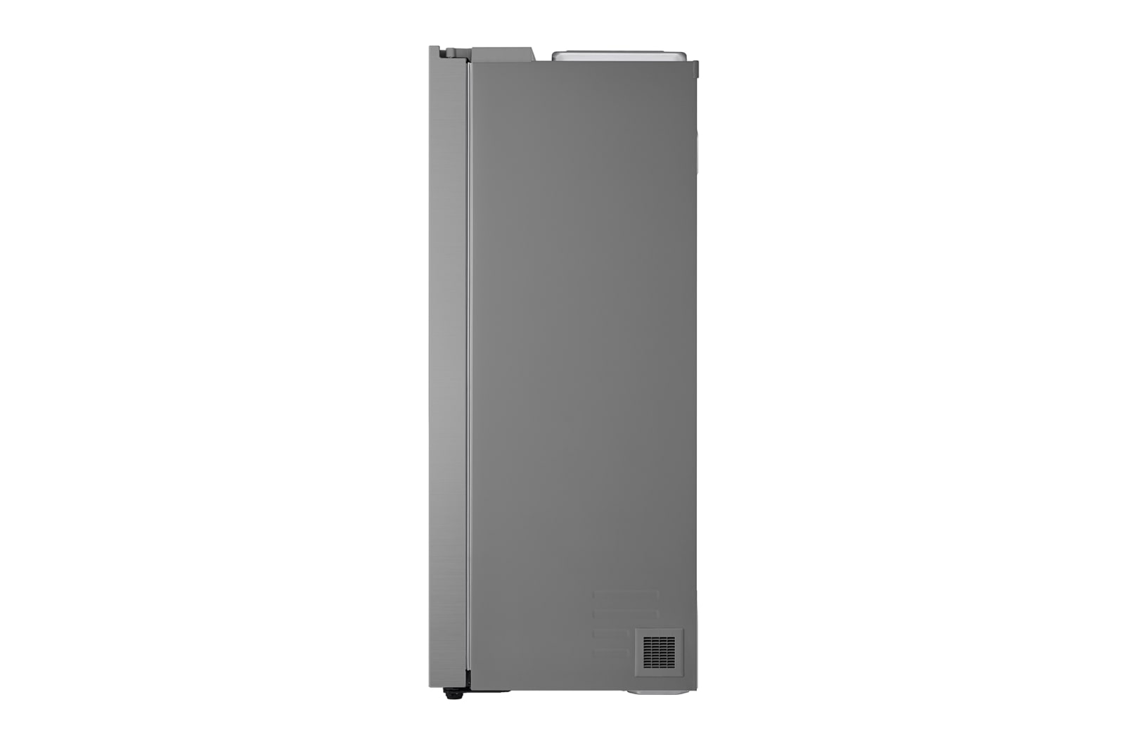 LG Side-by-Side mit Eis-, Crushed Ice- und Wasserspender | 641 Liter Kapazität | Interner Wassertank 4L | Prime Silver | GSLC41PYPE, GSLC41PYPE