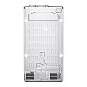 LG Side-by-Side | Eis-, Crushed Ice- und Wasserspender | 635 Liter Kapazität | Multiairflow Umluftkühlung | Shiny Steel | LG GSLV50PZXM, GSLV50PZXM