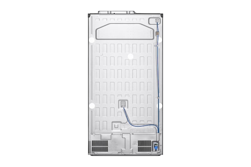 LG Side-by-Side mit Eis-, Crushed Ice- und Wasserspender | 635 Liter Kapazität | Energieeffizienzklasse D | Interner Wassertank 4L | Matte Black | GSLV71MCTD, GSLV71MCTD