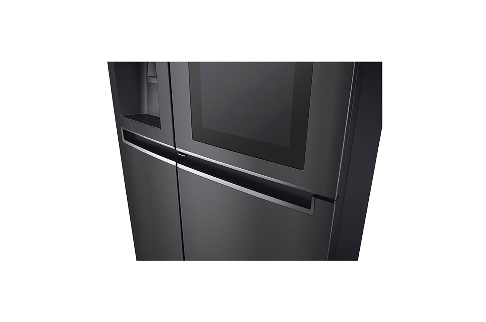 LG Side-by-Side mit InstaView Door-in-Door™ | 625 Liter Kapazität | Eis-, Crushed Ice-und Wasserspender | 4L Wassertank | Total No Frost | DoorCooling+™ | ThinQ®, GSX961MCCE