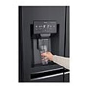 LG Side-by-Side mit InstaView Door-in-Door™ | 625 Liter Kapazität | Eis-, Crushed Ice-und Wasserspender | 4L Wassertank | Total No Frost | DoorCooling+™ | ThinQ®, GSX961MCCE
