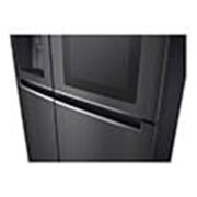 LG Side-by-Side mit InstaView Door-in-Door™ | 625 Liter Kapazität | Eis-, Crushed Ice-und Wasserspender | 4L Wassertank | Total No Frost | DoorCooling+™ | ThinQ®, GSX961MCCE