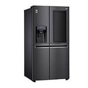 LG Side-by-Side mit InstaView Door-in-Door™ | 625 Liter Kapazität | Eis-, Crushed Ice-und Wasserspender | 4L Wassertank | Total No Frost | DoorCooling+™ | ThinQ®, GSX961MCCE