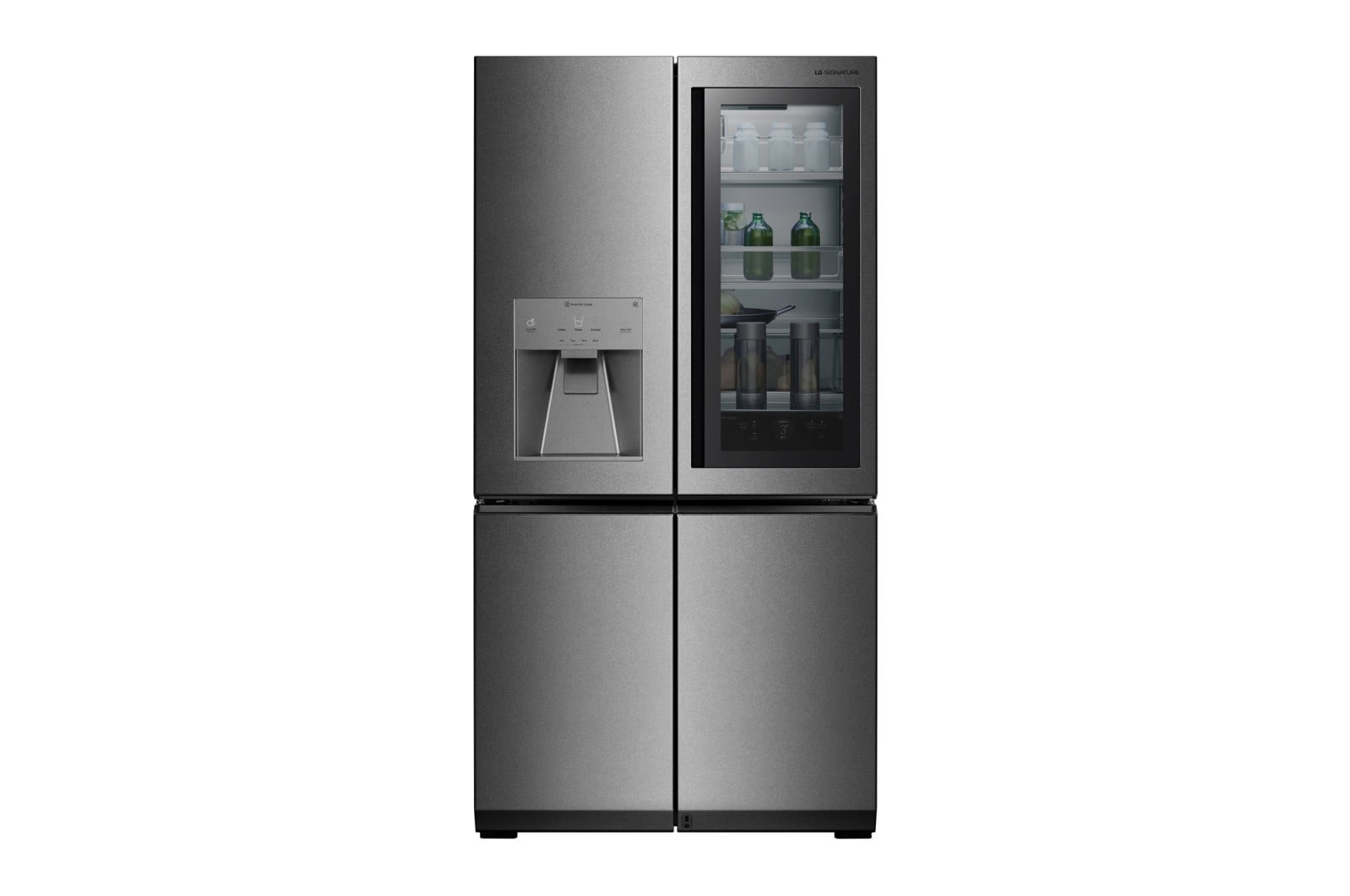 Vorderansicht von LG SIGNATURE InstaView Door-in-Door™ LSR100
