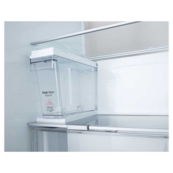 LG Side-by-Side Kühlschrank (B, 623L, 179cm hoch) mit Eis-, Crushed Ice- und Wasserspender & internem Wassertank | GSLE91EVAB, GSLE91EVAB