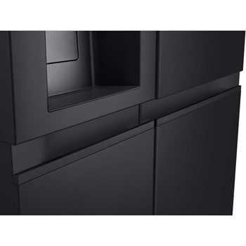 LG Side-by-Side Kühlschrank (B, 623L, 179cm hoch) mit Eis-, Crushed Ice- und Wasserspender & internem Wassertank | GSLE91EVAB, GSLE91EVAB