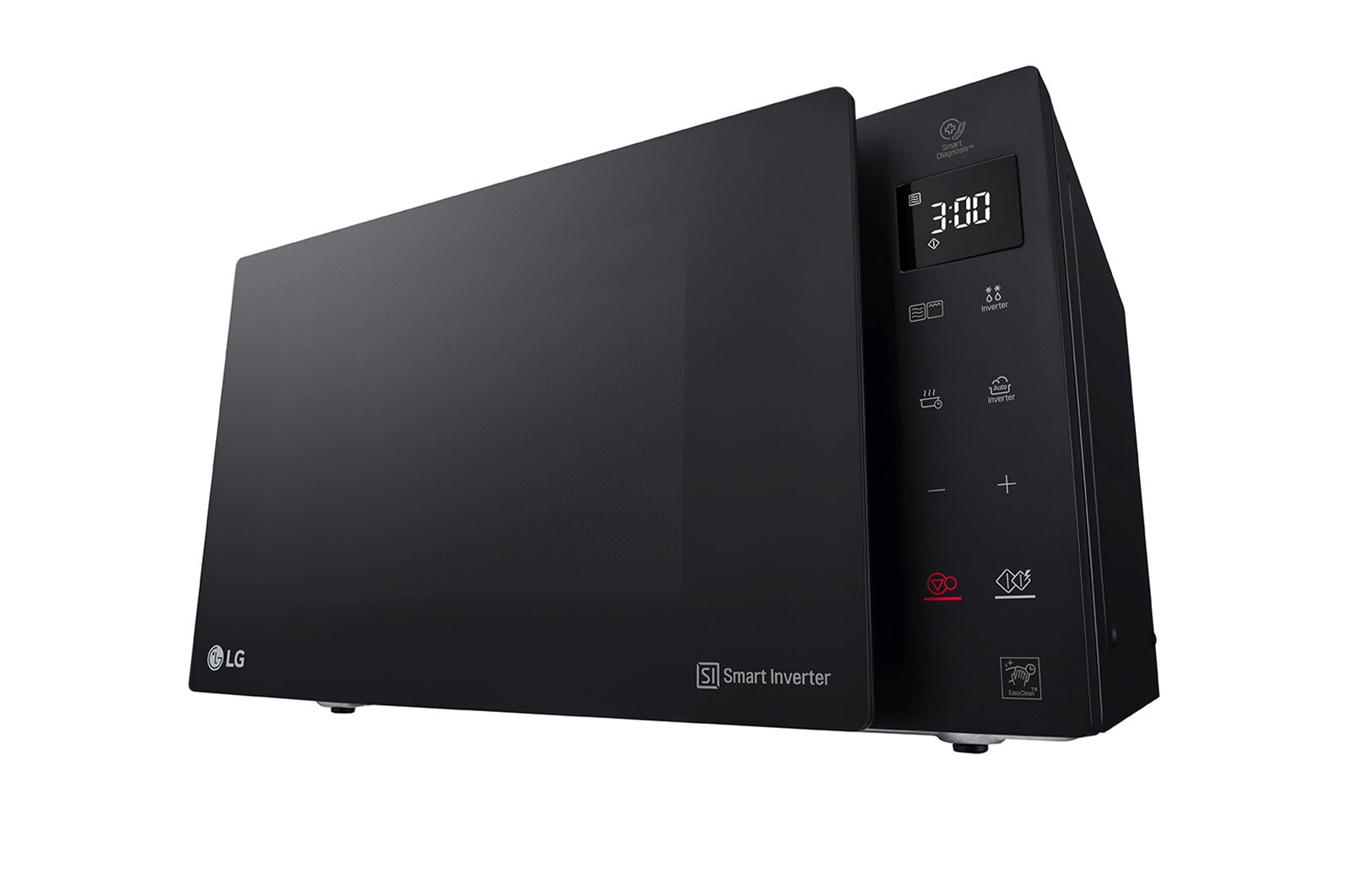 LG Mikrowelle mit Smart Inverter Technologie | Equartz Grill | 25 Liter Kapazität | Leistung 1000 Watt | MH6535GIS, MH6535GIS