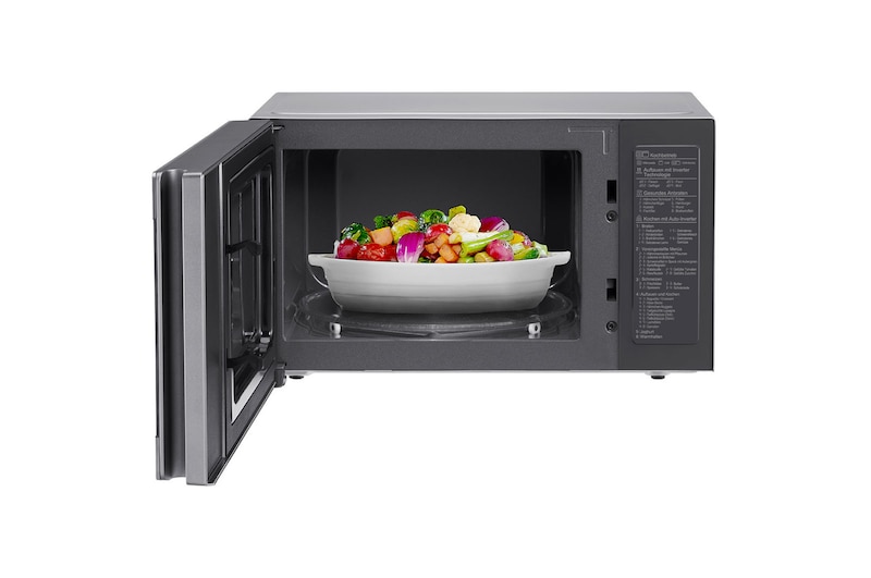 LG Mikrowelle mit Smart Inverter Technologie, Quarz Grill und 25 L Kapazität, MH6565CPS