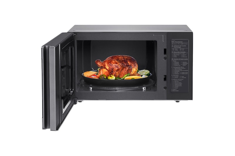 LG Mikrowelle mit Smart Inverter Technologie, Quarz Grill und 25 L Kapazität, MH6565CPS
