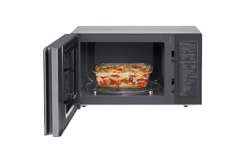LG Mikrowelle mit Smart Inverter Technologie, Quarz Grill und 25 L Kapazität, MH6565CPS