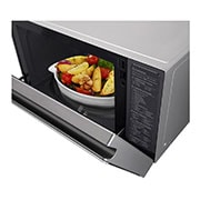 LG Mikrowellenofen mit Smart Inverter Technologie und Quarzgrill, MJ3965ACS