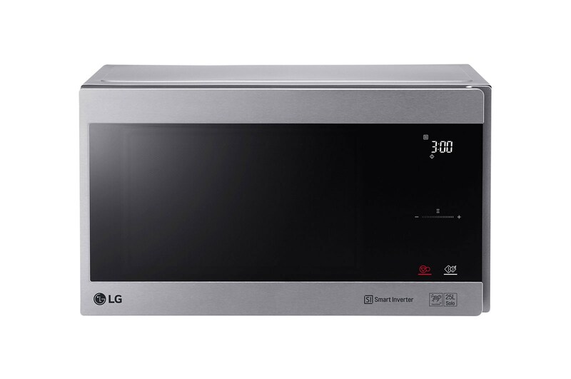 LG Solo-Mikrowelle mit Smart Inverter Technologie | EasyClean | 25 Liter Kapazität | Leistung 1000 Watt | MS2595CIS, MS2595CIS