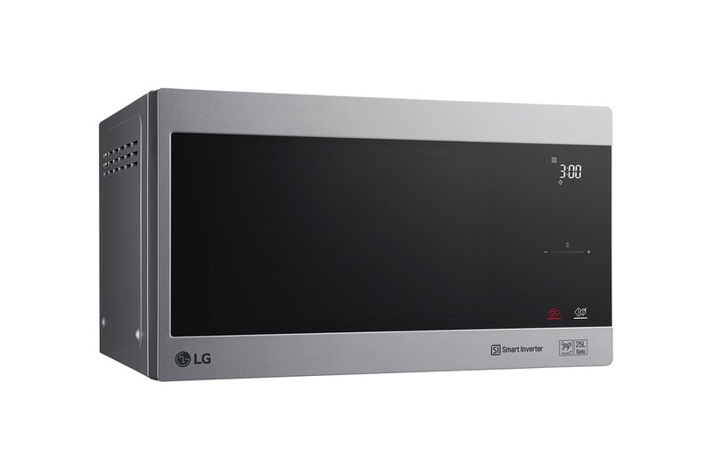 LG Solo-Mikrowelle mit Smart Inverter Technologie | EasyClean | 25 Liter Kapazität | Leistung 1000 Watt | MS2595CIS, MS2595CIS