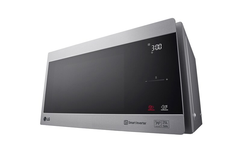 LG Solo-Mikrowelle mit Smart Inverter Technologie | EasyClean | 25 Liter Kapazität | Leistung 1000 Watt | MS2595CIS, MS2595CIS