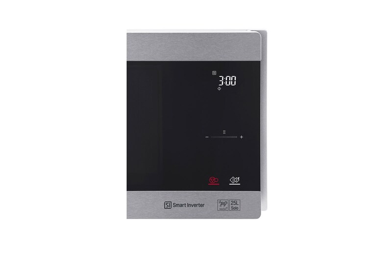 LG Solo-Mikrowelle mit Smart Inverter Technologie | EasyClean | 25 Liter Kapazität | Leistung 1000 Watt | MS2595CIS, MS2595CIS