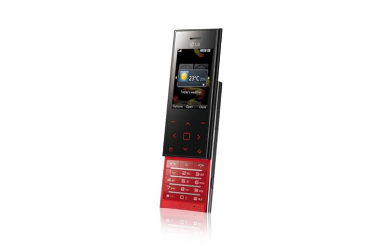 LG Verführerisches Design in Rot und Schwarz, BL20 new chocolate