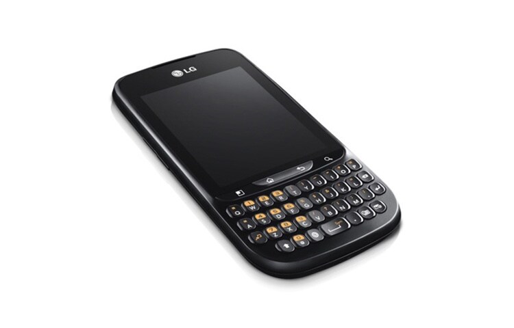 LG OPTIMUS PRO Smartphone mit Full-Touch-Display, Android 2.3 und QWERTZ-Tastatur, C660